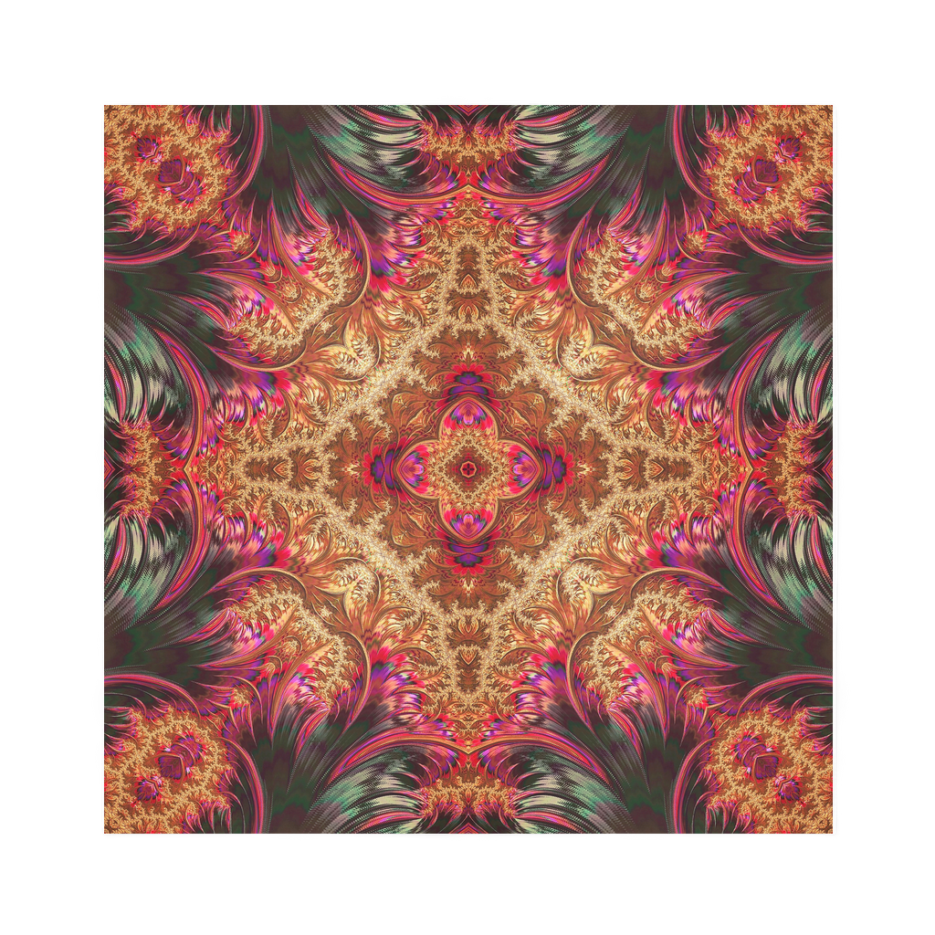 Royal Fractal Sublimation Bandana