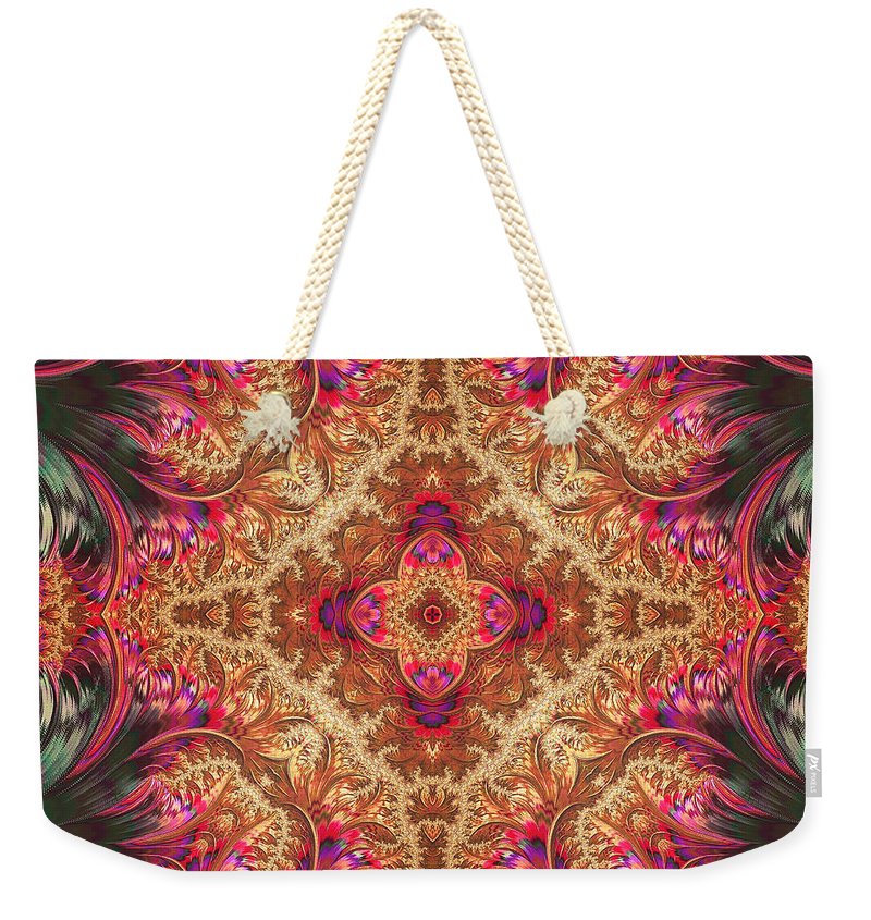 Royal Fractal - Weekender Tote Bag