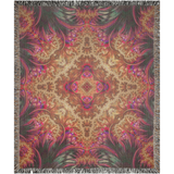 Royal Fractal • Woven Blanket