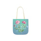 Everything is Unfolding Perfectly • Canvas Tote Bag