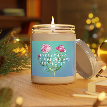 Everything is Unfolding Perfectly • Scented Candle