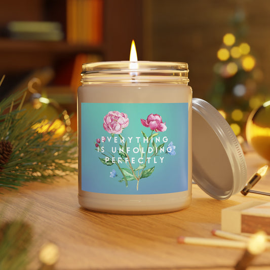 Everything is Unfolding Perfectly • Scented Candle