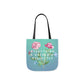 Everything is Unfolding Perfectly • Canvas Tote Bag