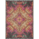 Royal Fractal • Woven Blanket