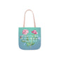 Everything is Unfolding Perfectly • Canvas Tote Bag