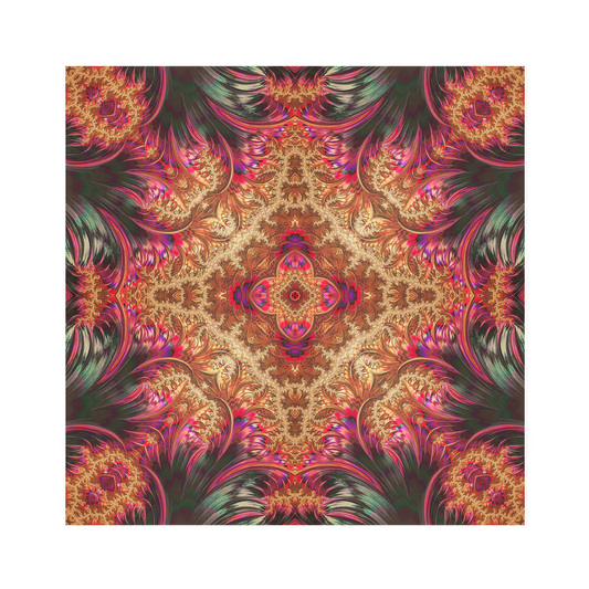 Royal Fractal Sublimation Bandana