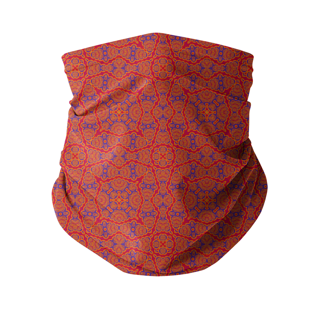 Morrocan Tile Sublimation Neck Gaiter