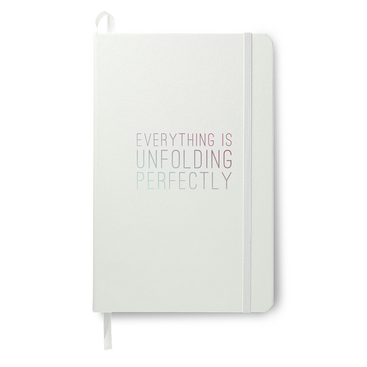 Everything is Unfolding Perfectly • Hardcover Journal