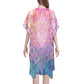 Mid-Length Side Slits Chiffon Cover Up (H50)