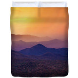 Rain Over Black Canyon | Duvet Cover