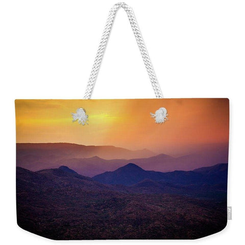 Rain Over Black Canyon | Weekender Tote Bag