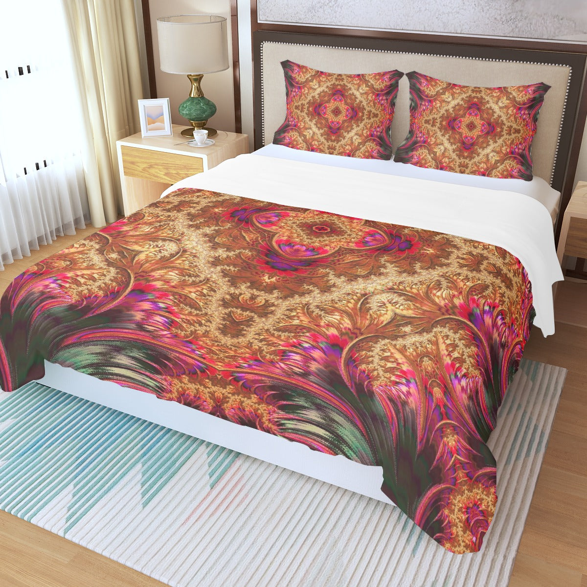 Three Piece Duvet Cover Set
