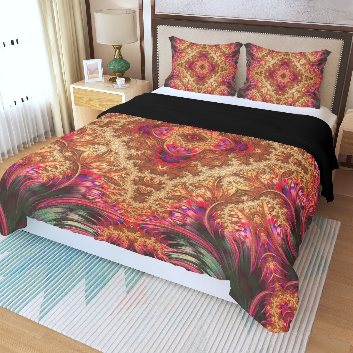 Three Piece Duvet Cover Set