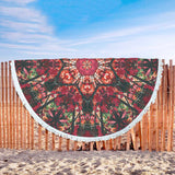 Mosaic Mandala | Round Beach Blanket