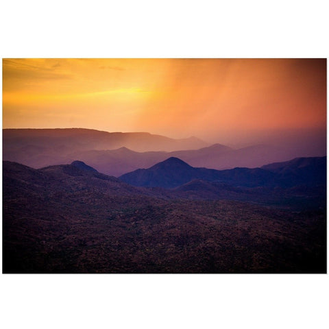 Rain Over Black Canyon | Acrylic Print