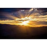 Sunset Valley | Metallic Print