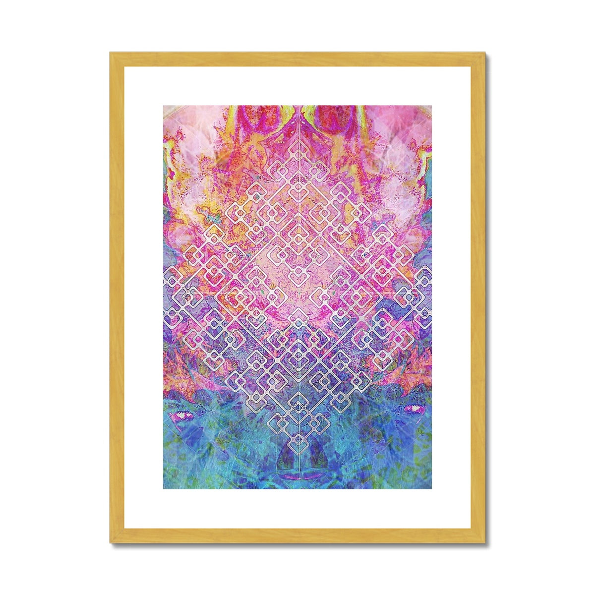 Celtic Dream Antique Framed & Mounted Print