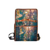Summer Days | Canvas Side Bag Waterproof Canvas Bag/All Over Print (Model 1641)