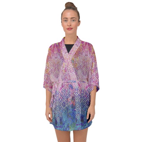 Celtic Dream | Half Sleeve Chiffon Kimono