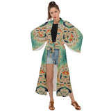 Cyan Fractal | Classic Kimono