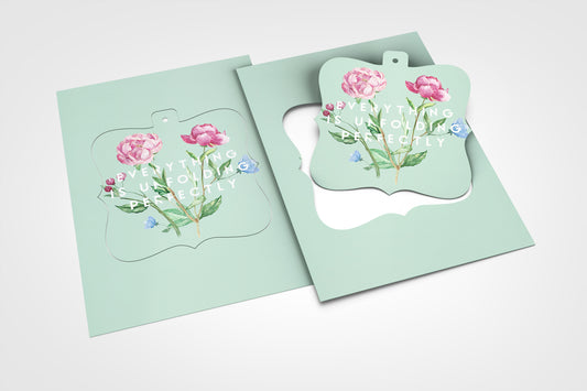 Everything is Unfolding Perfectly | 5x7 Luxe Ornament Pop-Out Cards