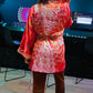 Fuschia Dreams | Satin Kimono