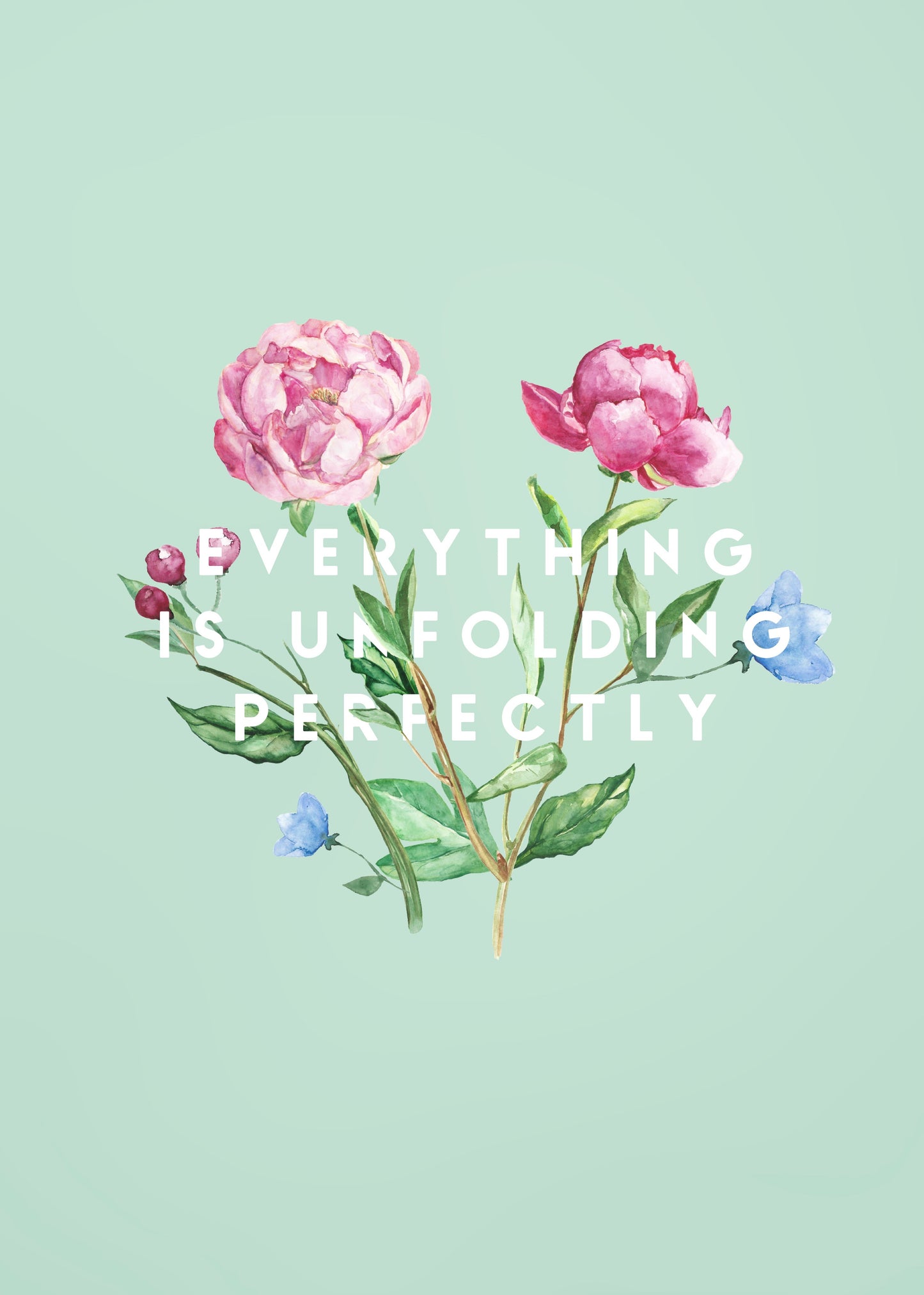 Everything is Unfolding Perfectly | 5x7 Luxe Ornament Pop-Out Cards