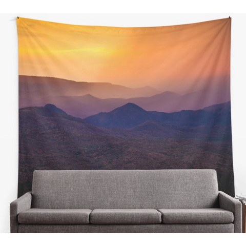 Rain Over Black Canyon | Tapestry
