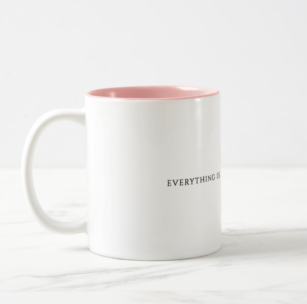 Everything is Unfolding Perfectly - Two-Tone Mug