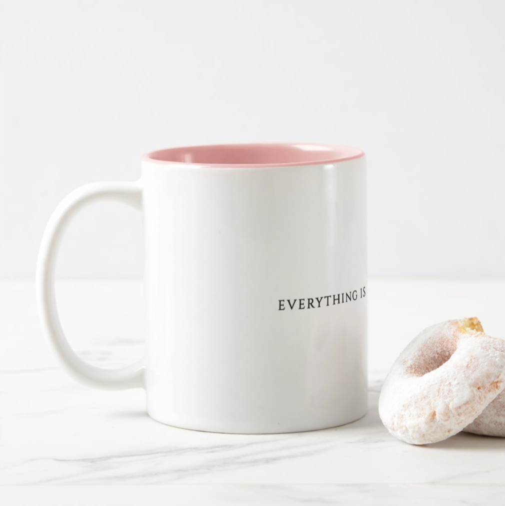 Everything is Unfolding Perfectly - Two-Tone Mug