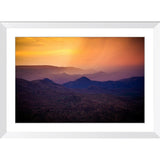 Rain Over Black Canyon | Framed Print