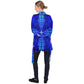 Deep Blue | Velour Kimono | Mid-Length