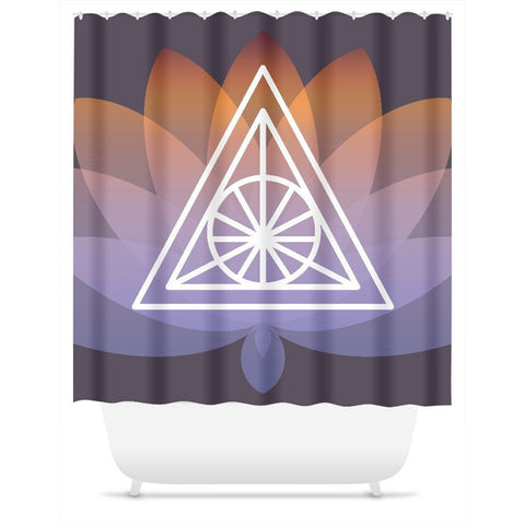 Lotus Mandala | Shower Curtain
