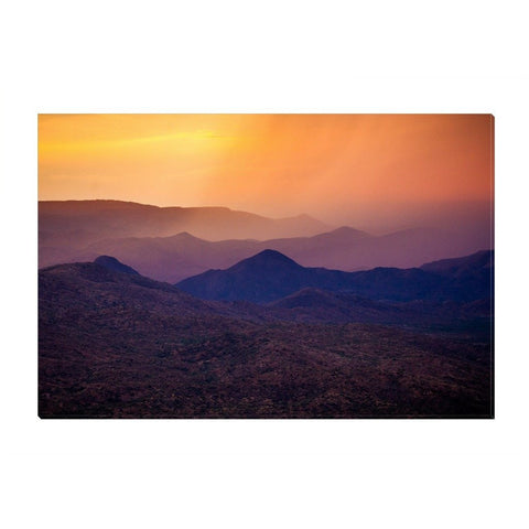 Rain Over Black Canyon | Canvas Wrap