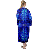 Deep Blue | Velour Kimono