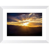 Sunset Valley | Framed Print