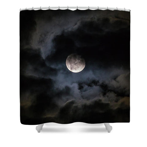 Midnight Clouds - Shower Curtain