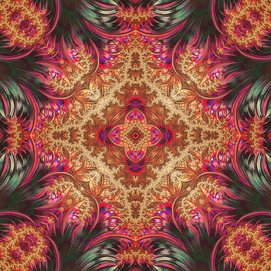 Royal Fractal - Art Print