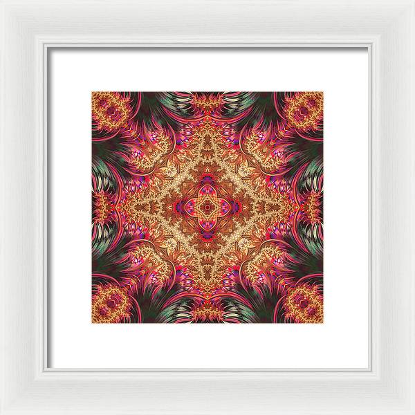 Royal Fractal - Framed Print