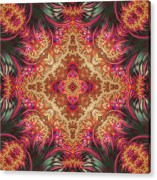 Royal Fractal - Acrylic Print