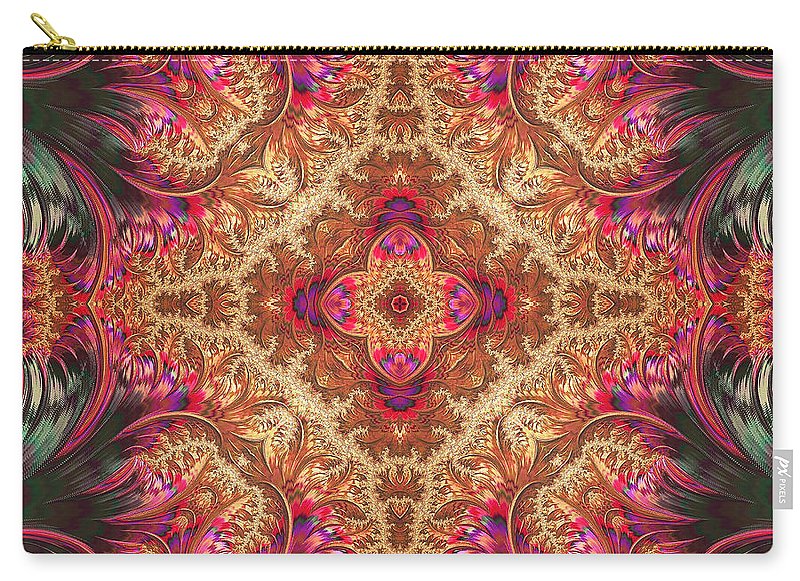 Royal Fractal - Zip Pouch