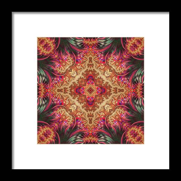 Royal Fractal - Framed Print