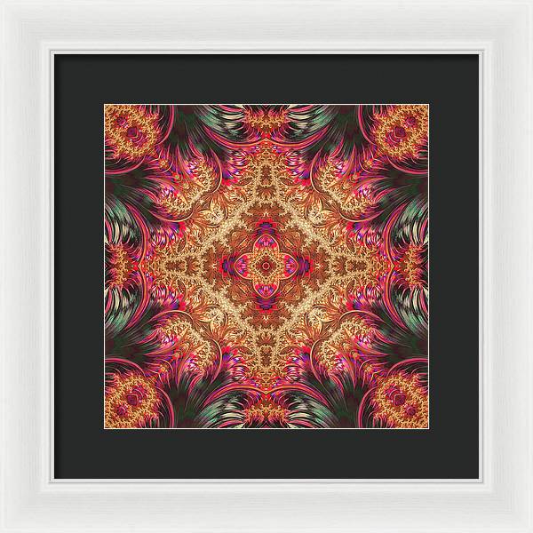Royal Fractal - Framed Print