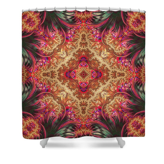 Royal Fractal - Shower Curtain