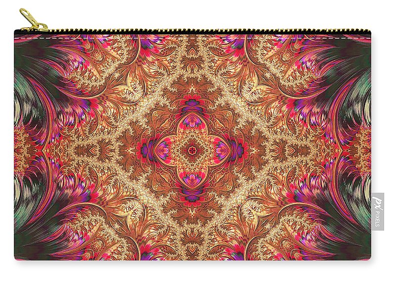 Royal Fractal - Zip Pouch