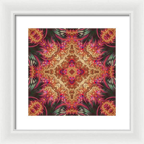 Royal Fractal - Framed Print