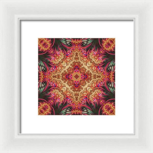 Royal Fractal - Framed Print