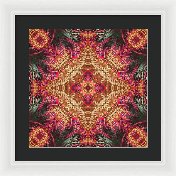 Royal Fractal - Framed Print