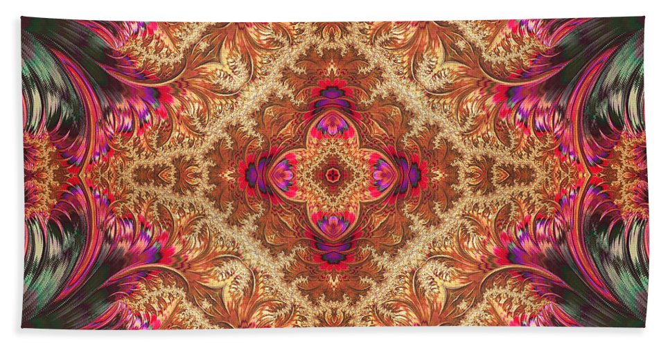 Royal Fractal - Bath Towel