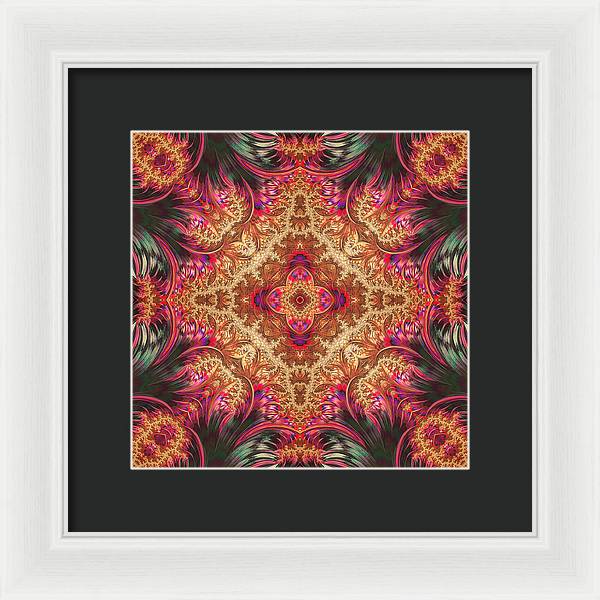 Royal Fractal - Framed Print